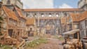 stylized medieval 3d game environment ue5 battlefield level design unity game