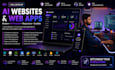 develop an ai website or web app with a modern UI