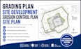 design grading plan, site development, erosion control plan and site plan