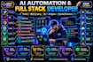 do n8n automation,web scraping,ai voice agent,claude,web bot,python,apify,ai