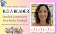 beta read fantasy, romance beta reader, beta reader memoir, horror thriller