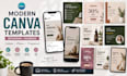 create modern canva templates for instagram and facebook