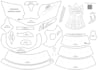 do custom 3d cosplay model, sewing pattern making, eva foam cosplay and grading