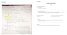 type handwritten notes into a clean digital document