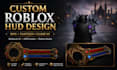 design custom roblox hud and game UI
