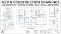 do mep riser diagrams, construction drawings, house plans, adu drawings