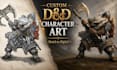 draw your custom dnd character or fantasy creature