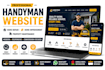 handyman website home repair home improvement property maintenance website
