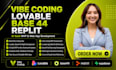 build vibe coding app lovable base44 bolt replit ai saas mvp supabase web app