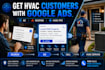setup hvac google ads PPC campaign for ac heating cooling contractors