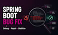 fix java spring boot rest api and backend bugs