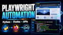 build or fix python playwright browser automation