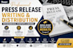 write and distribute a professional press release