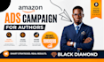 book market promotion advertising for all genres using amazon KDP ads campaign