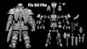 quickly fix stl file 3d model file obj 3mf cad step file for 3d printing