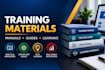 create professional training materials and learning content