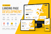 design, create custom website frontend web developer, website development