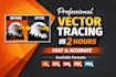 manual vector tracing service
