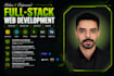 develop a complete custom website with payment integration