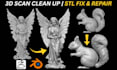 repair mesh fix or edit stl 3d scan cleanup modify 3d model for 3d printing