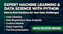 do machine learning, data science, and python projects