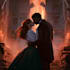 design romantic book cover with art