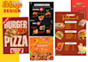 a professional restaurant menu, food menu, or digital menu