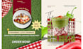 design eye catching food and beverage promotional posts