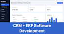 develop custom CRM erp software and web applications