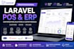 customize laravel pos erp and business management software