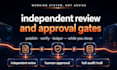 set up ai automation with independent review and approval gates