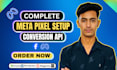fix meta pixel, setup capi and facebook conversion tracking