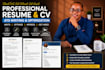 write ats resume, CV, resume optimization linkedin profile optimization