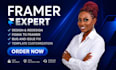 framer website develop framer website design framer developer fix framer website