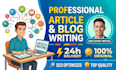 write SEO urdu and roman urdu blog articles