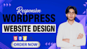 design and develop a custom wordpress website