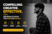 write compelling and effective SEO blogs and articles