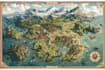 draw a fantasy map illustration