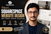 design and develop a modern squarespace website