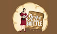 design mascot peanut brittle character candy logo