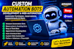 develop amazon bots, reservation bots, appointment bots and custom web bots
