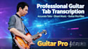 transcribe accurate guitar tabs from your audio file