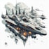 draw high quality spaceship concept