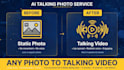 create talking photo video with ai lipsync