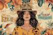 create vintage retro illustration