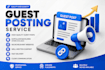 do high da SEO guest post backlink, publish article