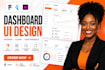 design dashboard UI redesign dashboard in figma