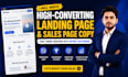 write high converting landing page and sales page copy that sells