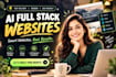 do ai website development as full stack software developer