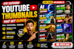design eye catching youtube thumbnails